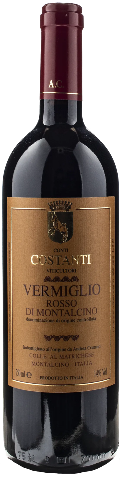 Conti Costanti Rosso di Montalcino Vermiglio 2020