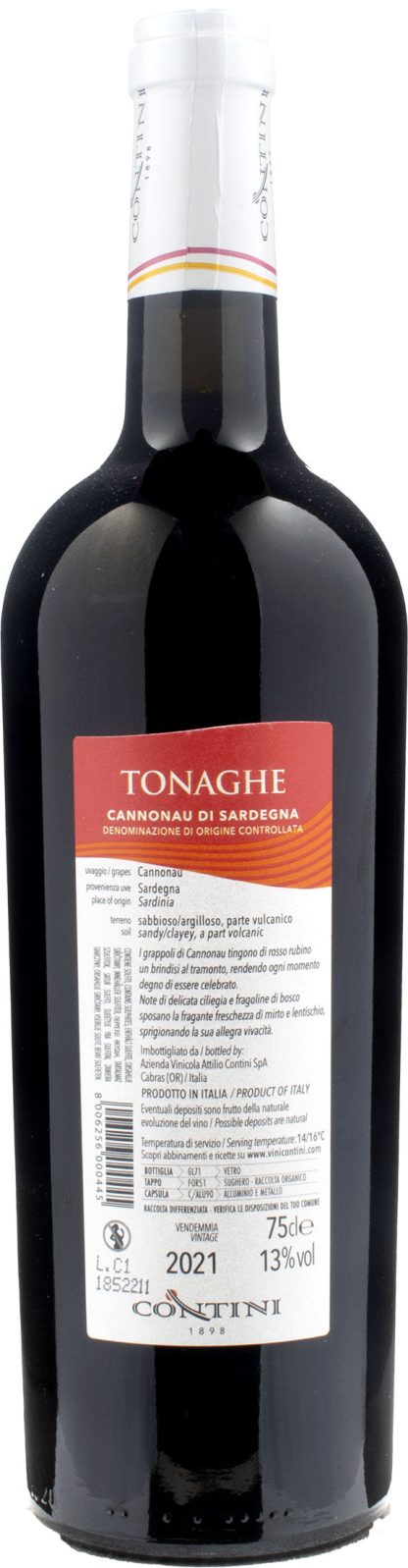 Contini Cannonau di Sardegna Tonaghe 2021 - immagine 2