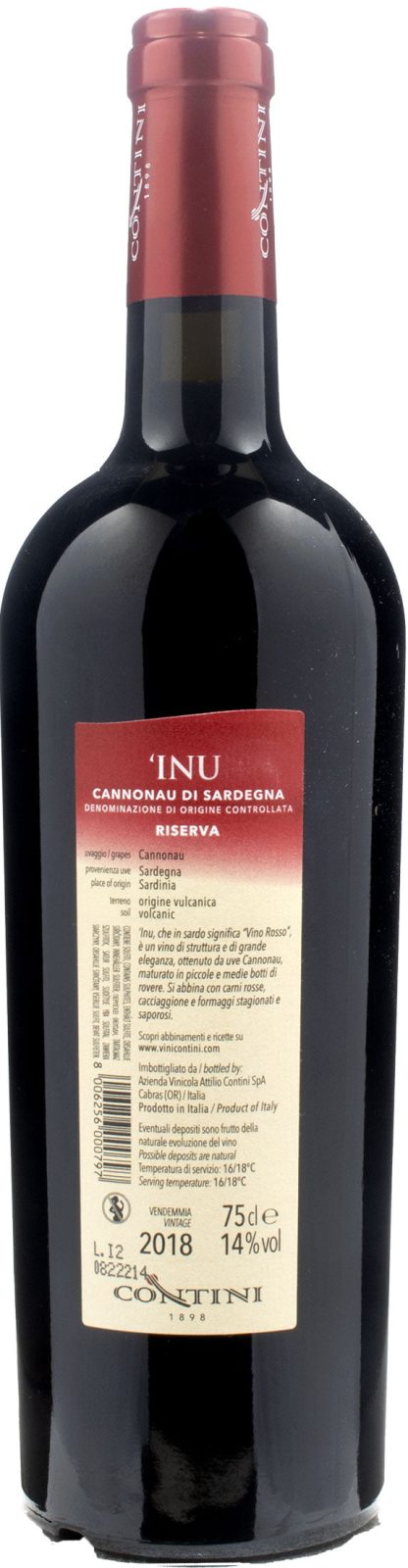 Contini Cannonau Inu Riserva 2018 - immagine 2