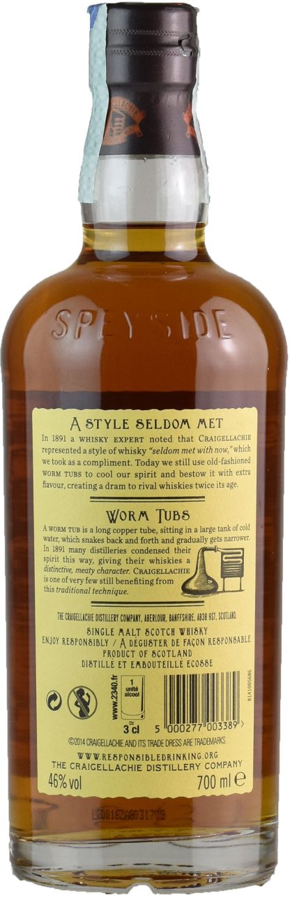 Craigellachie Single Malt Scotch Whisky 13 Y.O. - immagine 2