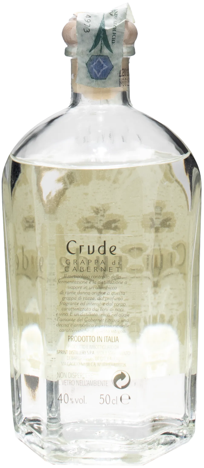 Crude Grappa Cabernet Riserva Speciale 0,5L - immagine 2