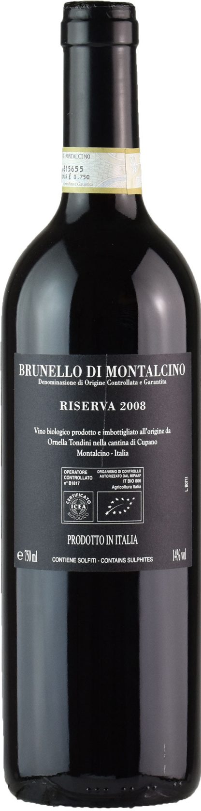 Cupano Brunello di Montalcino Riserva 2008 - immagine 2