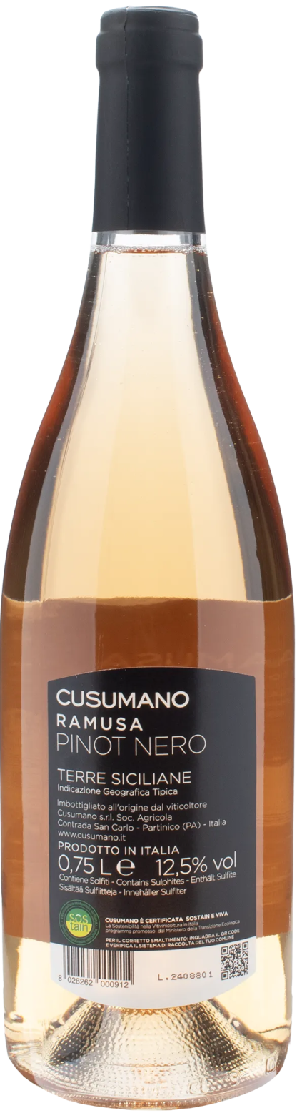 Cusumano Pinot Nero Ramusa Rosé 2023 - immagine 2