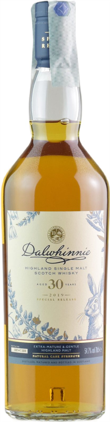 Dalwhinnie Extra-Mature Highland Single Malt Scotch Whisky Special Release 30 Aged Years