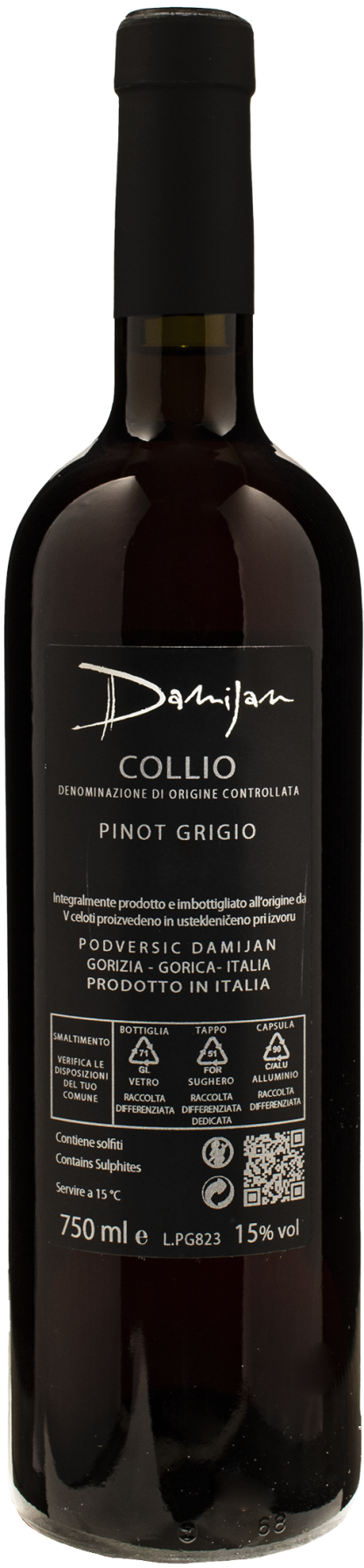 Damijan Podversic Pinot Grigio 2021 - immagine 2