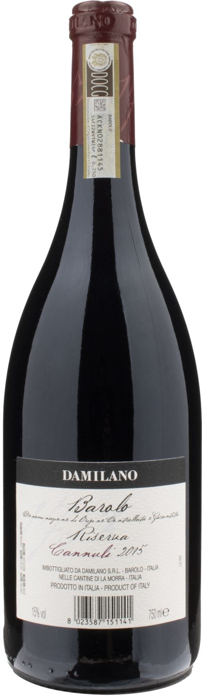 Damilano Barolo Cannubi 1752 Riserva 2015 - immagine 2