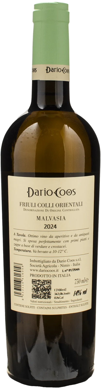 Dario Coos Malvasia 2024 - immagine 2