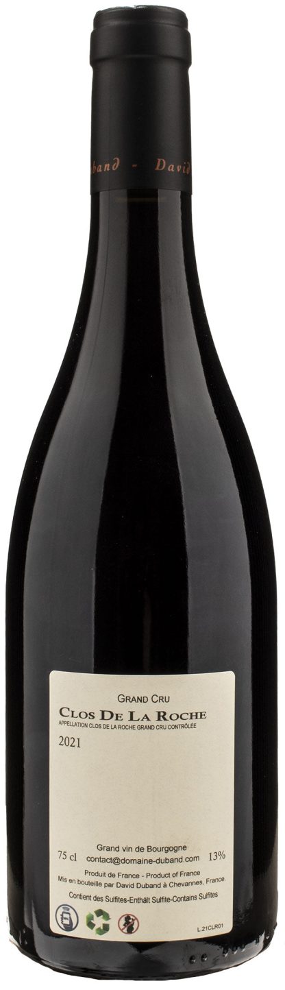 David Duband Clos de la Roche Grand Cru 2021 - immagine 2