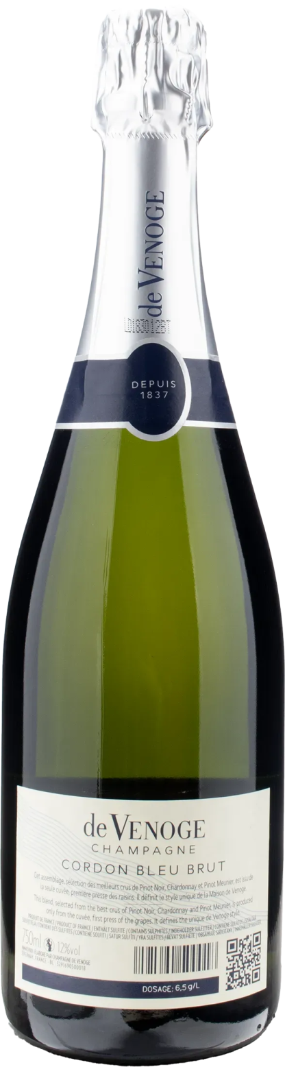 De Venoge Champagne Cordon Bleu Brut - immagine 2