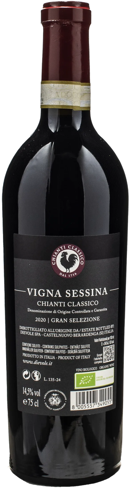 Dievole Chianti Classico Gran Selezione Vigna di Sessina 2020 - immagine 2