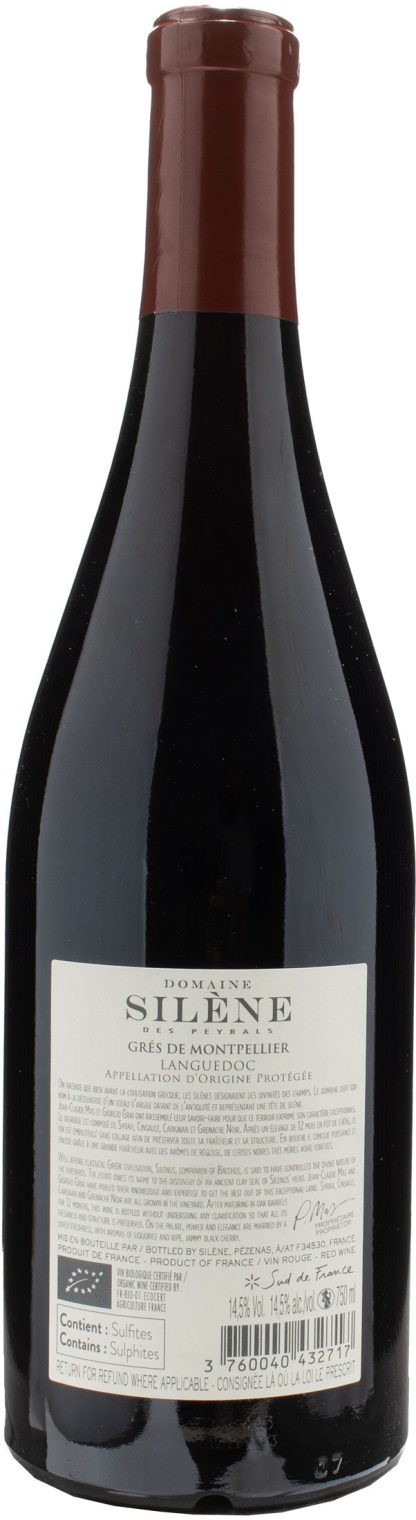 Domaine de Silene Des Peyrals Gres de Montpellier Rouge 2021 - immagine 2