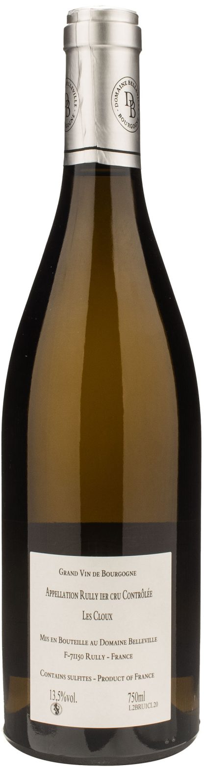 Domaine Belleville 1er Cru Rully Blanc Les Cloux 2020 - immagine 2