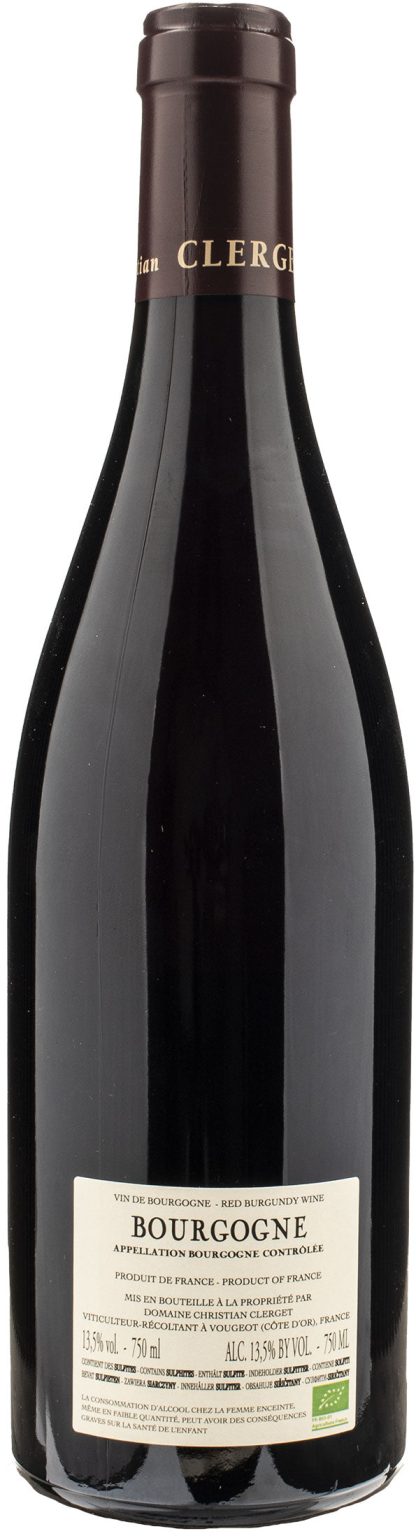 Domaine Clerget Bourgogne Rouge 2021 - immagine 2