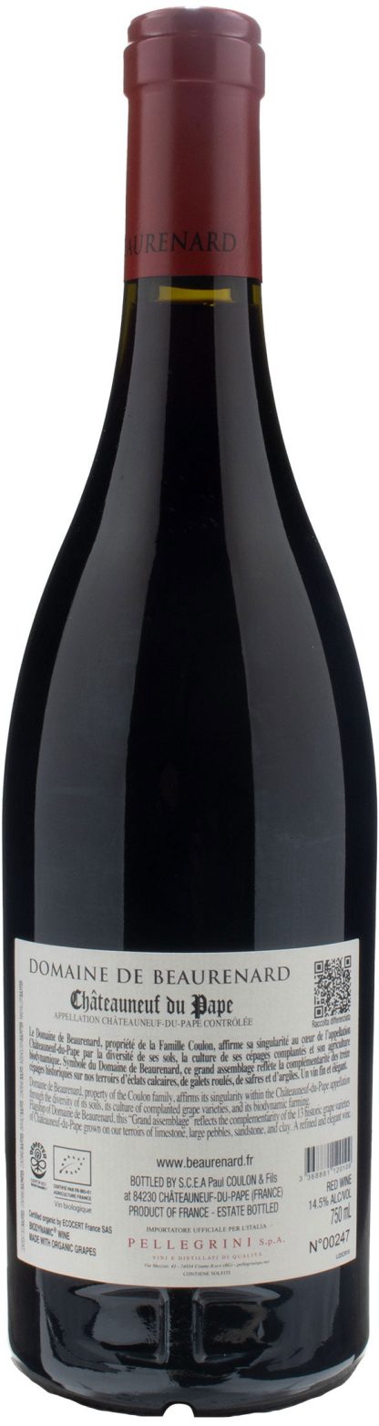 Domaine de Beaurenard Chateauneuf du Pape Rouge 2020 - immagine 2