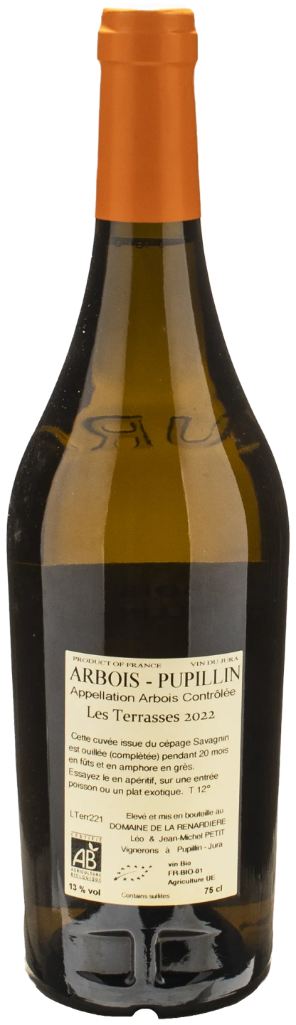 Domaine de la Renardiere Savagnin Les Terrasses 2022 - immagine 2