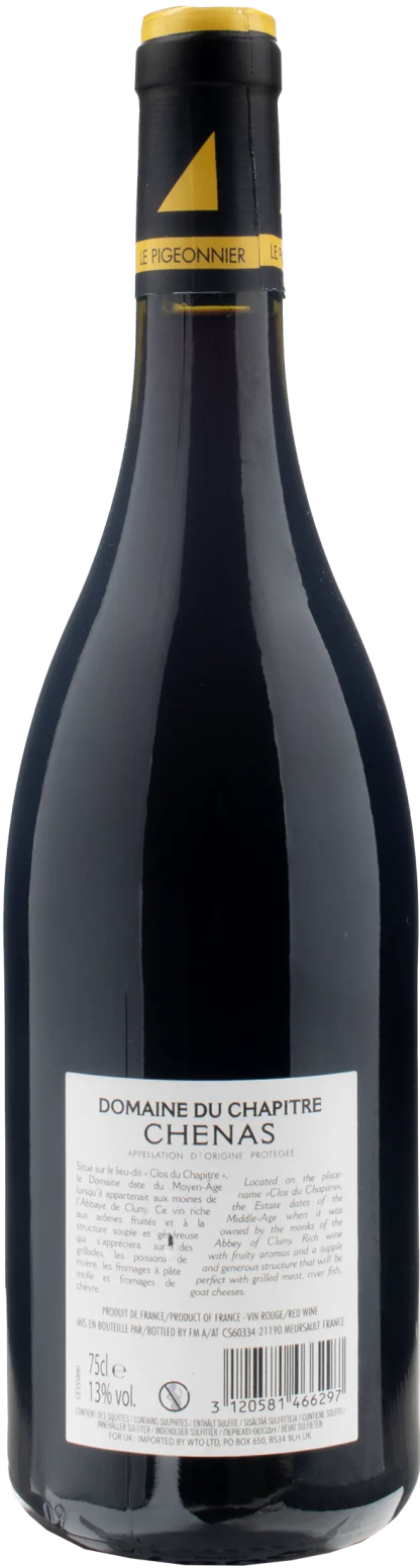 Domaine du Chapitre Chenas Cru Du Beaujolais 2022 - immagine 2