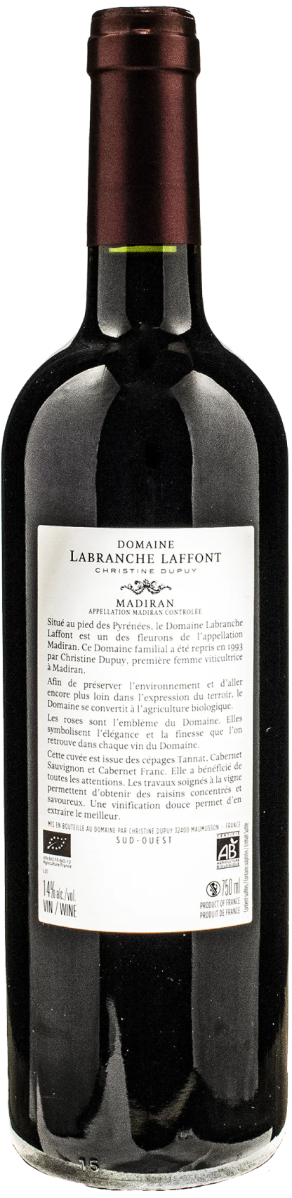 Domaine Labranche-Laffont Christine Dupuy Madiran Rouge Bio 2020 - immagine 2