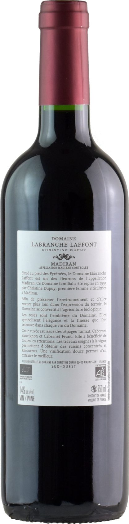 Domaine Labranche-Laffont Madiran Rouge Tradition 2017 - immagine 2