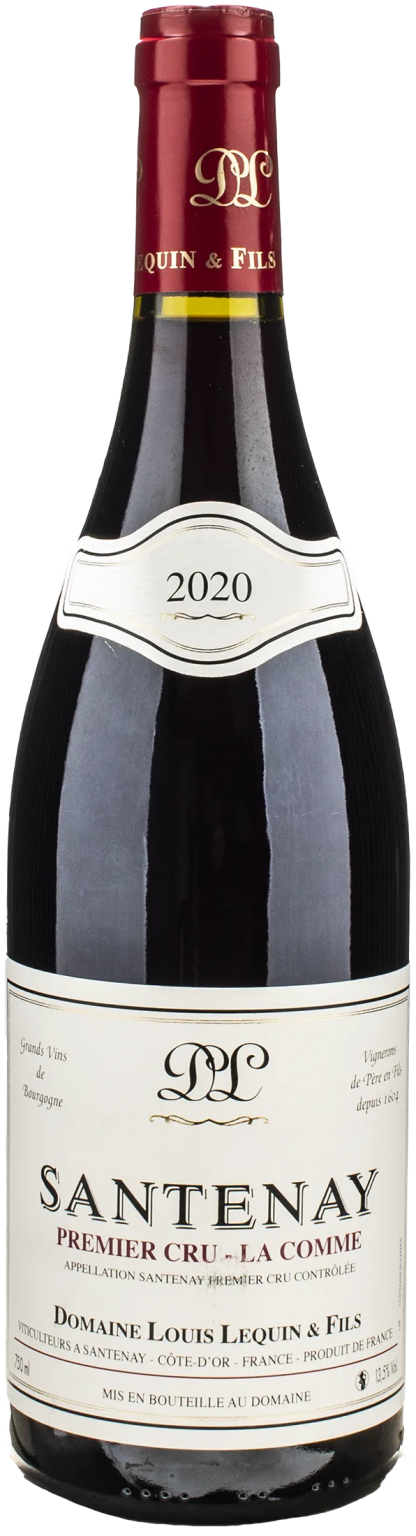 Domaine Louis Lequin & Fils Santenay Rouge 1er Cru La Comme 2020