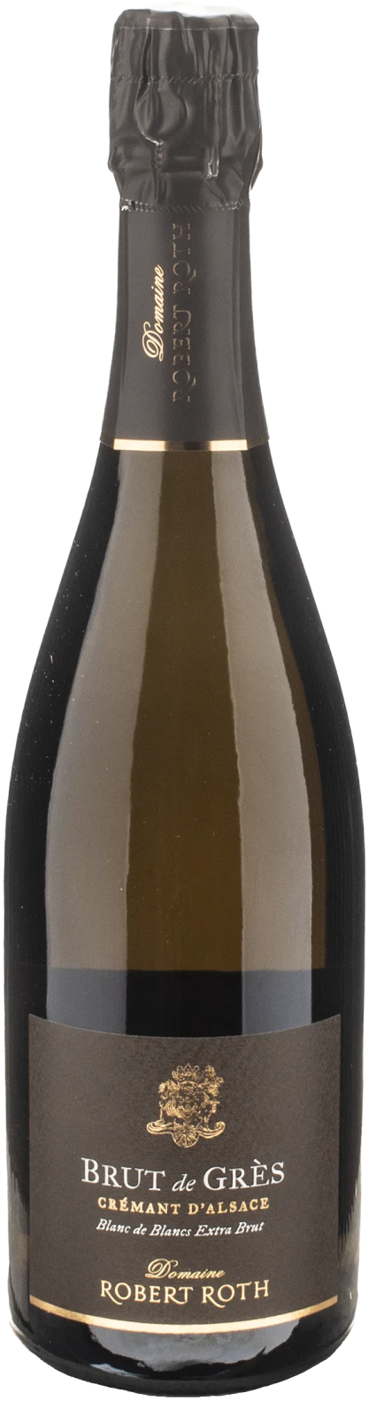 Domaine Robert Roth Cremant d'Alsace Blanc de Blancs Brut de Gres Extra Brut Bio 2022