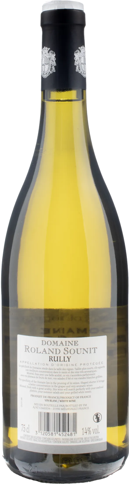 Domaine Roland Sounit Rully Blanc 2019 - immagine 2