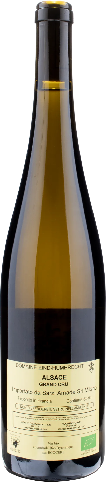 Domaine Zind Humbrecht Riesling Grand Cru Brand 2022 - immagine 2