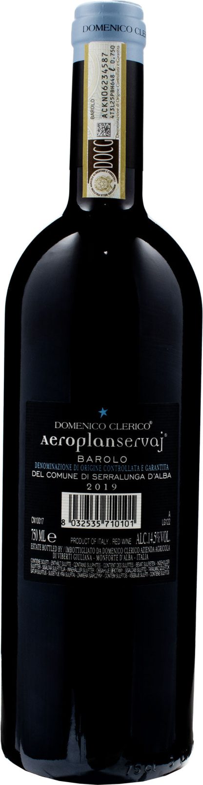 Domenico Clerico Barolo Aeroplanservaj 2019 - immagine 2