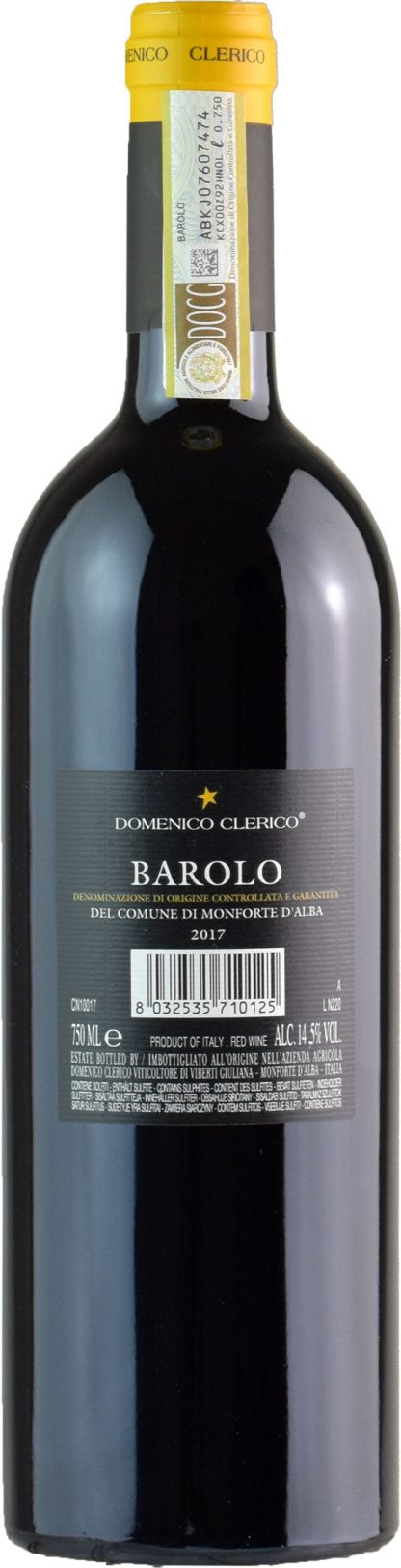 Domenico Clerico Barolo del Comune di Monforte 2017 - immagine 2