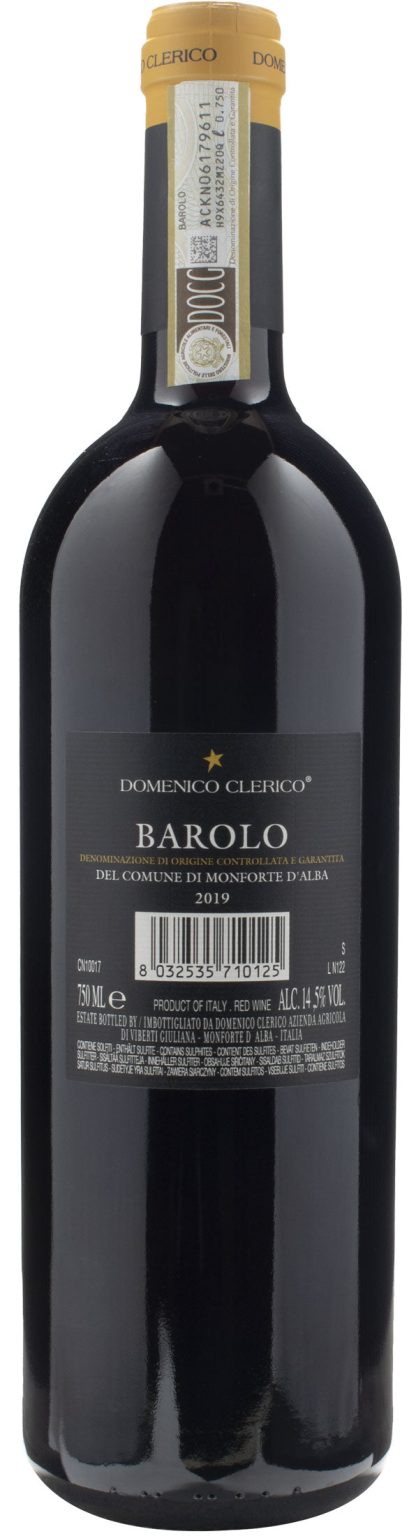 Domenico Clerico Barolo del Comune di Monforte 2019 - immagine 2