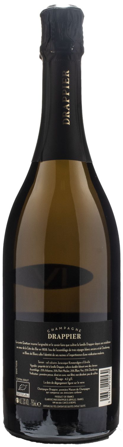 Drappier Champagne Blanc de Quattre Blancs Quattuor Extra Brut - immagine 2