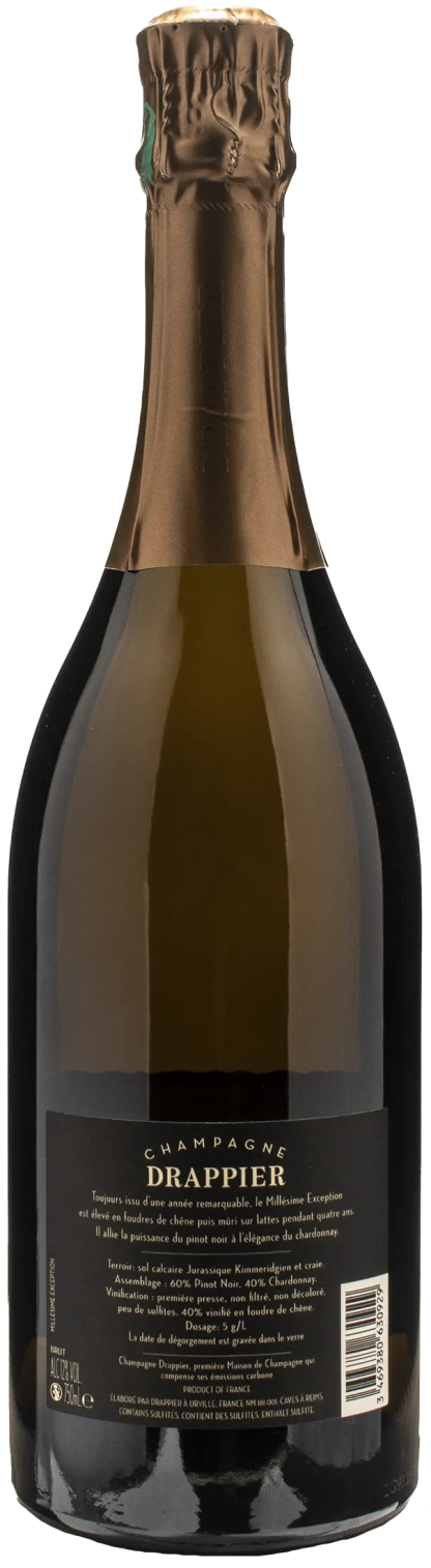 Drappier Champagne Exception Brut Millesime 2018 - immagine 2