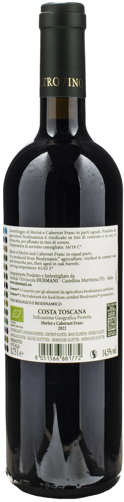 Duemani Altrovino Merlot e Cabernet Franc 2022 - immagine 2