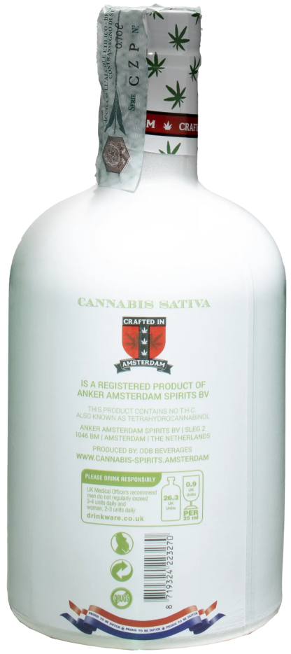 Dutch Windmill Spirits Cannabis Sativa Vodka - immagine 2