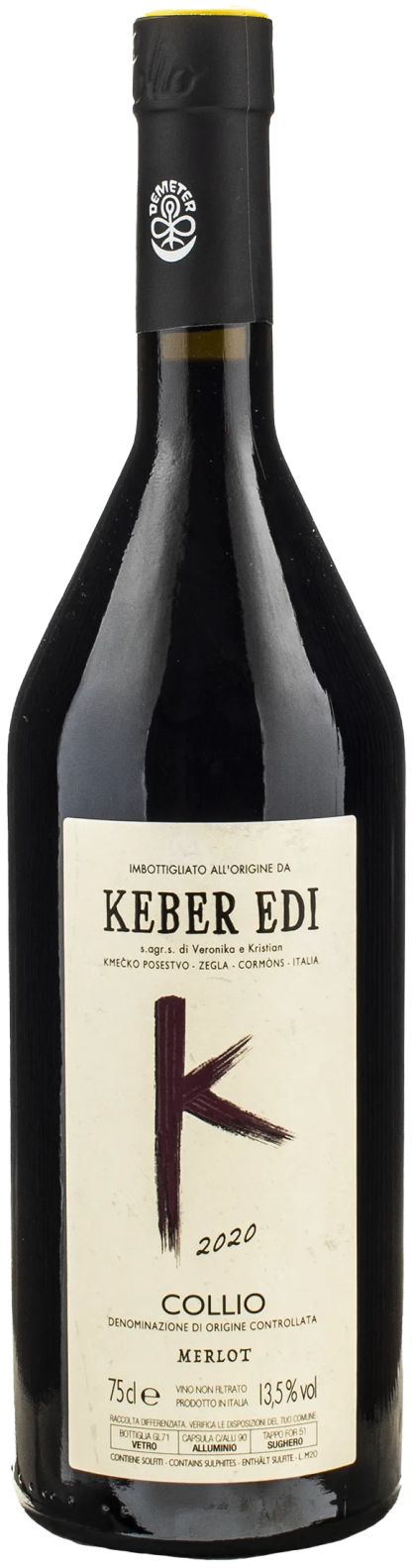 Edi Keber Collio Merlot 2020