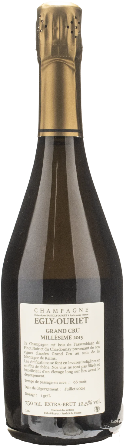 Egly-Ouriet Champagne Grand Cru Extra Brut Millesimé 2015 - immagine 2