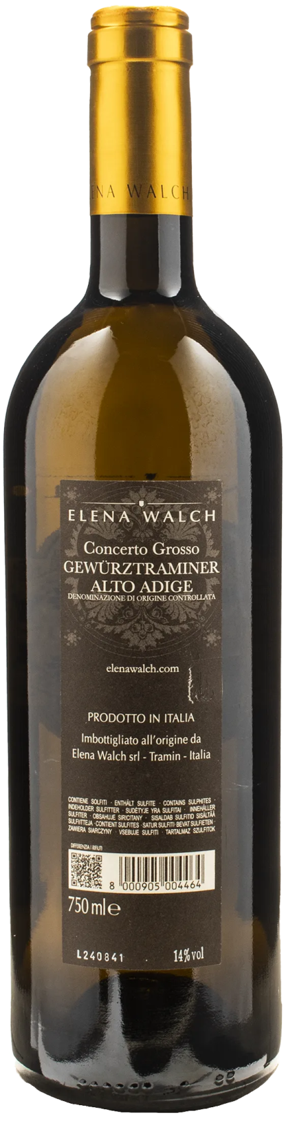 Elena Walch Alto Adige Gewurztraminer Concerto Grosso 2023 - immagine 2