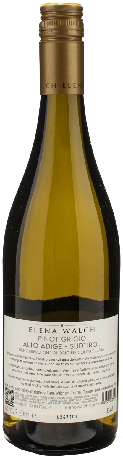 Elena Walch Alto Adige Pinot Grigio 2024 - immagine 2