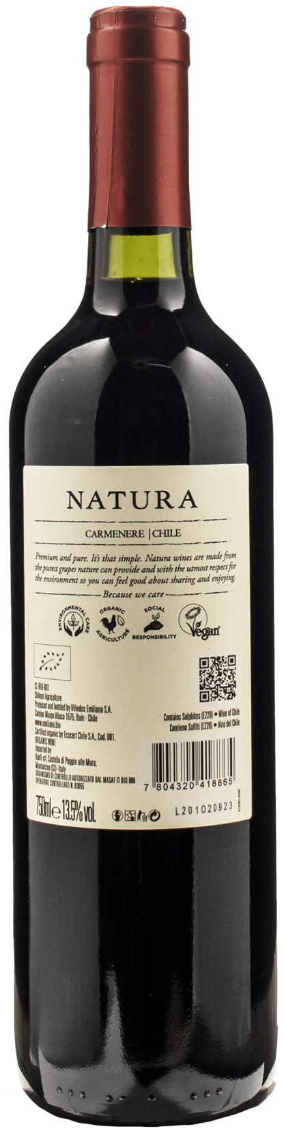 Emiliana Natura Carmenere 2022 - immagine 2