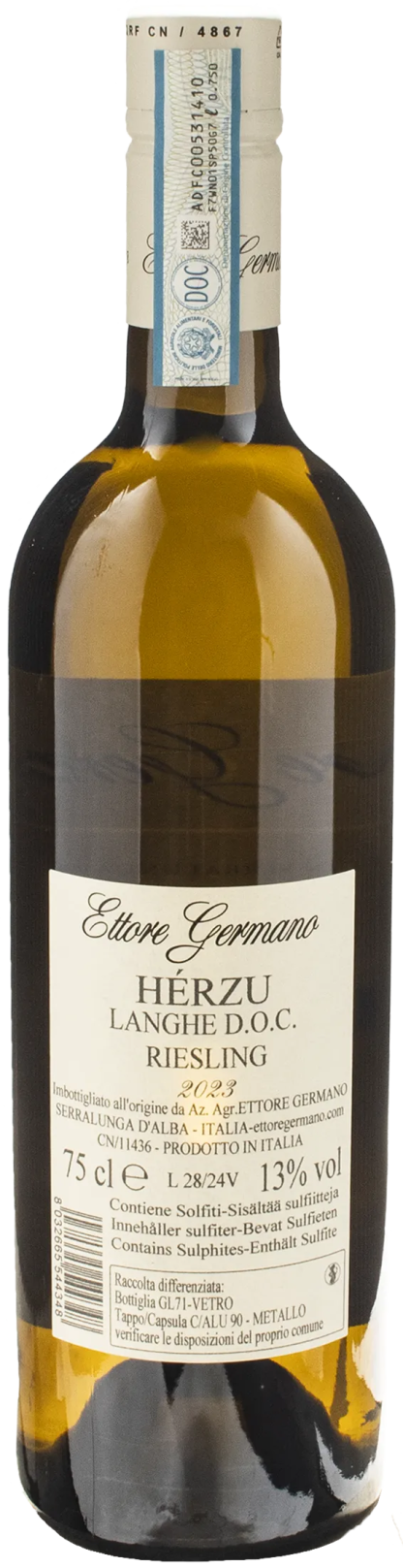 Ettore Germano Langhe Riesling Herzu 2023 - immagine 2