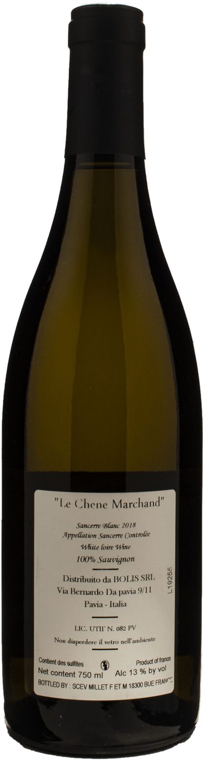 F. Millet Sancerre Blanc Le Chene Marchand 2018 - immagine 2