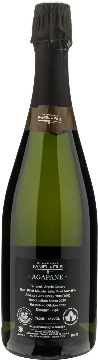 Faniel & Fils Champagne Agapane Brut - immagine 2