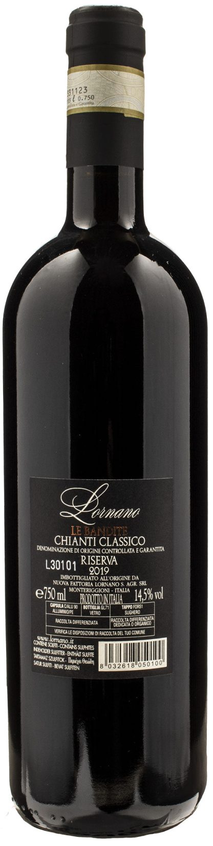 Fattoria Lornano Chianti Classico Le Bandite Riserva 2019 - immagine 2