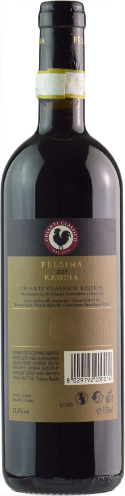 Felsina Chianti Classico Rancia Riserva 2019 - immagine 2