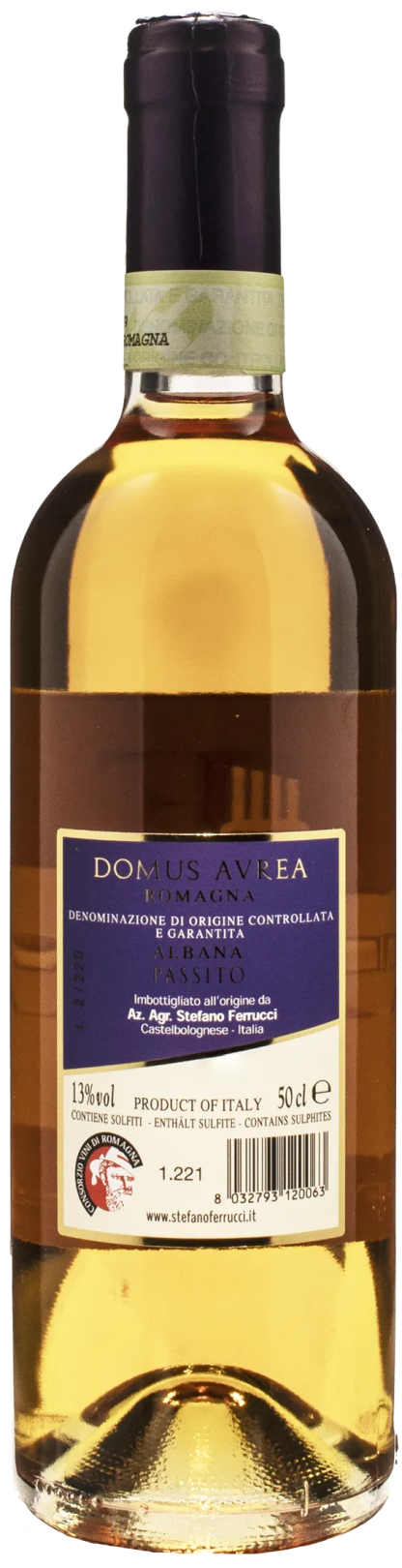 Ferrucci Albana Passito Domus Aurea 0.5L 2020 - immagine 2