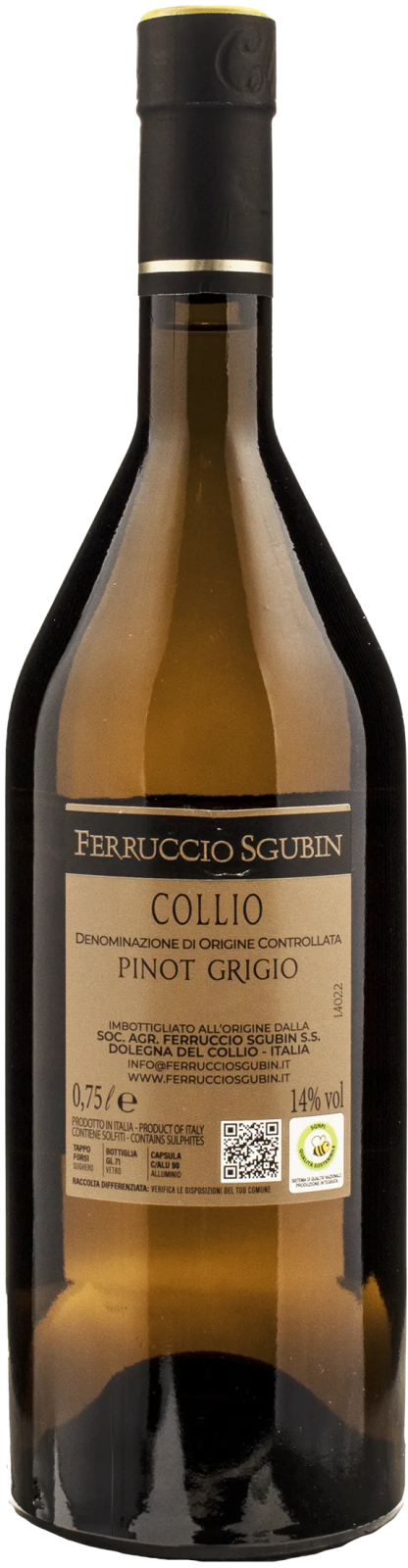 Ferruccio Sgubin Collio Pinot Grigio 2022 - immagine 2