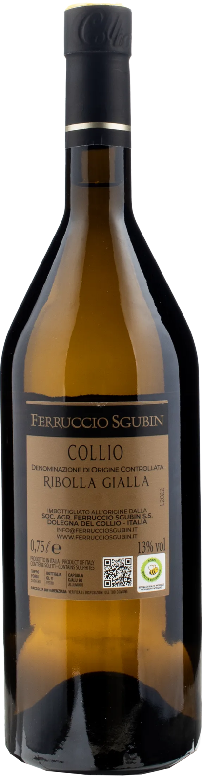 Ferruccio Sgubin Collio Ribolla Gialla 2022 - immagine 2