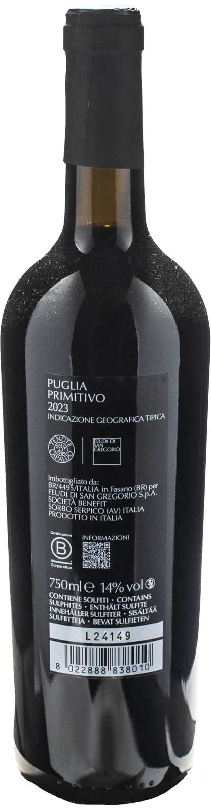 Feudi San Gregorio Puglia Primitivo 2023 - immagine 2