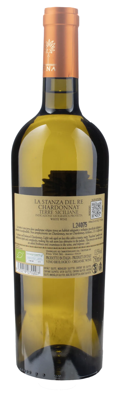 Fina Chardonnay La Stanza del Re Terre Siciliane 2022 - immagine 2