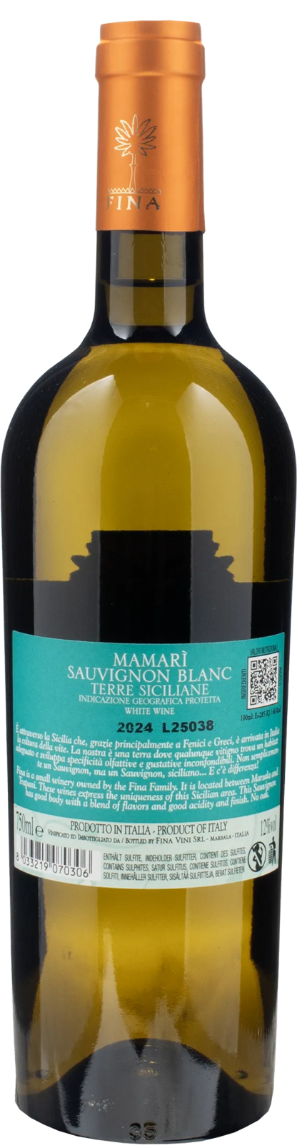 Fina Sauvignon Mamarì 2024 - immagine 2