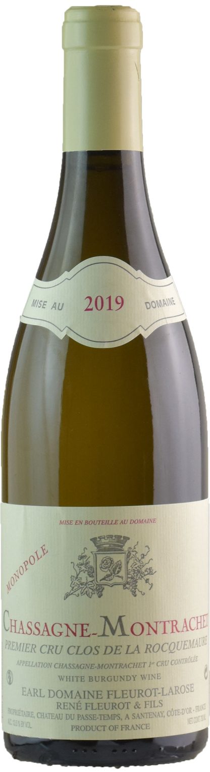 Fleurot-Larose Chassagne-Montrachet Blanc 1er Cru Clos de la Roquemaure 2019